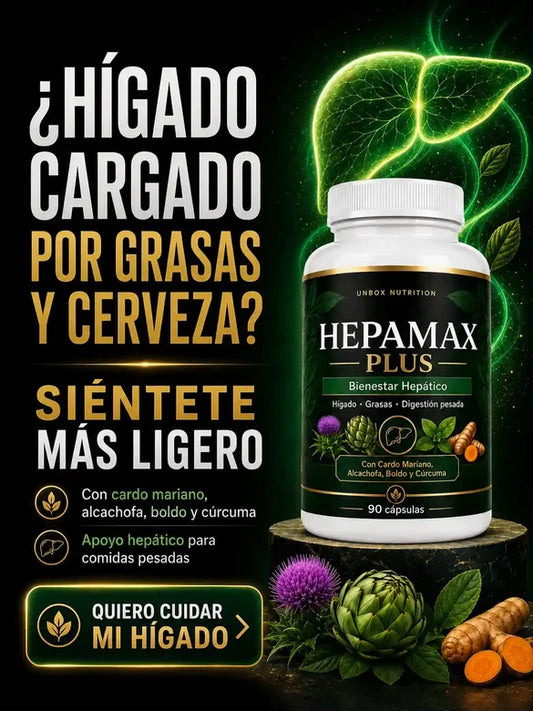 Hepamax plus - Bienestar Hepatico