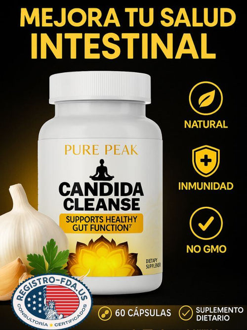 CANDIDA CLEANSE® DILE ADIOS AL HONGO CANDIDA - TRATAMIENTO X 60 CAP