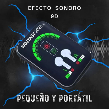 SoundAura®  Auriculares inalámbricos con Bluetooth y Pantalla